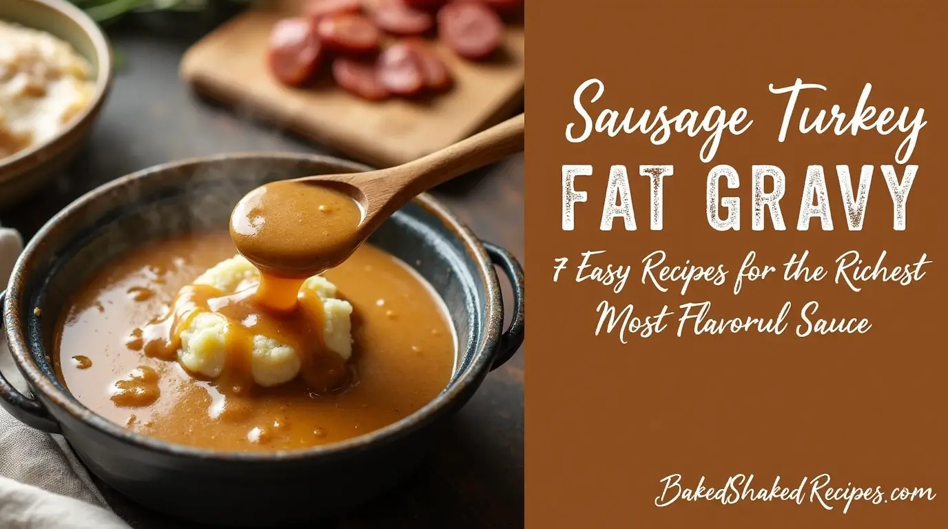 Sausage Turkey Fat Gravy: 7 Easy Recipes for the Richest, Most Flavorful Sauce